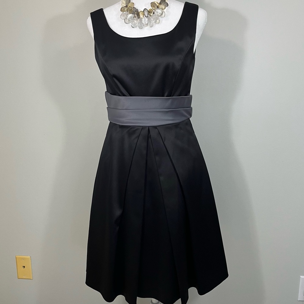 Max and Cleo cocktail dress with poof skirt